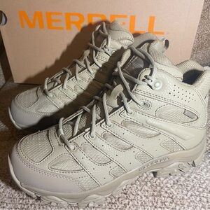 New Men’s Merrell Moab 3 Mid Tactical Wp Sz 7 Waterproof Hiking Boots Retail$175